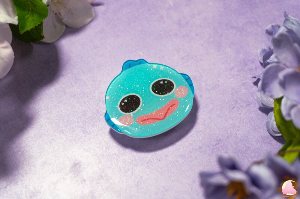 V.19 Cute Phone Grips/ kawaii grip/ Acrylic grips/ glitter acrylic grips/ Animal kawaii/ sturdy grips/ Cute Grips