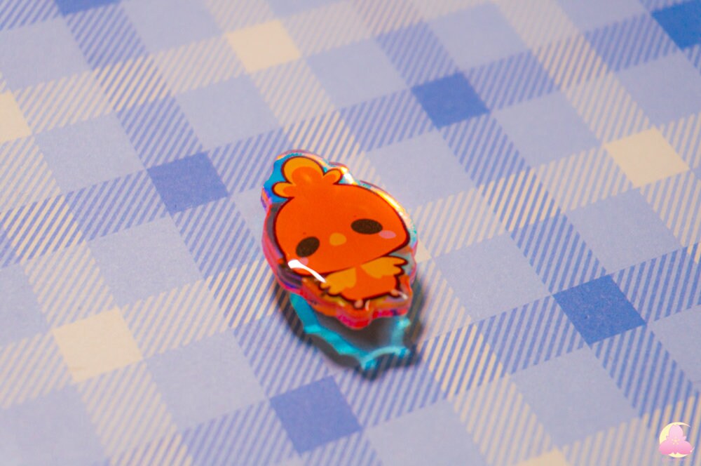 S3 Cute Animal Shoe Charms/ kawaii/ Acrylic/ Shiny acrylic/ Reflective