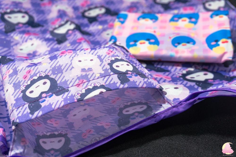 Grocery Shopping Bag | Pocket | Canvas Bag | Kawaii Cute Grocery Reusable Bag | Tug in mini bag | Recycle and reusuable