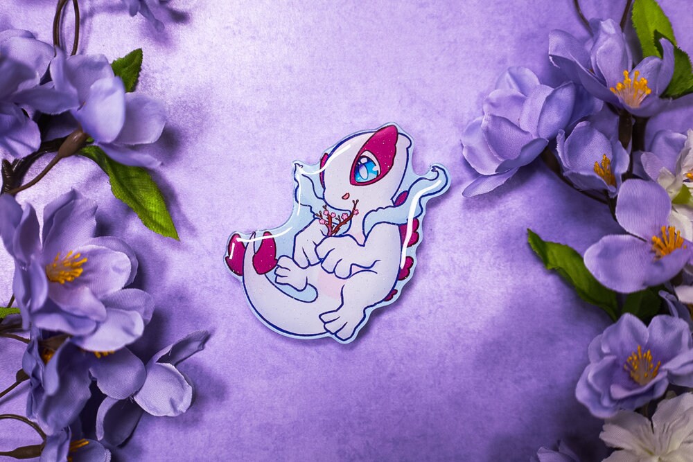 V.12 Cute Animal Phone Grips/ kawaii grip/ Acrylic grips/ glitter acrylic grips/ Pokemon Phone Grips/ Legendaries/ latias/latios/lugia