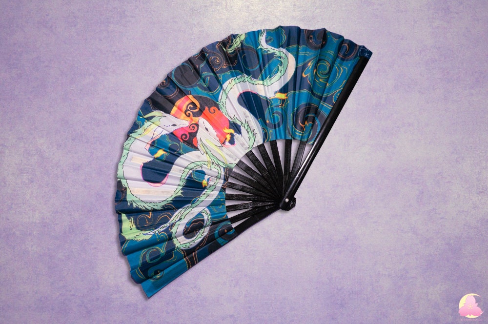 P3. Festival Fan, Rave Fan, Glow in the Dark Fan, Reflective Fan, Kawaii Fan, Cool looking fan, Cute Fan, Summer fan