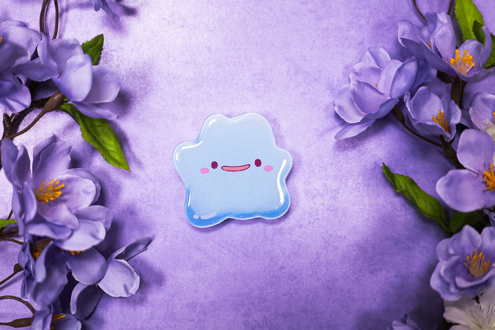 Cute Pokemon Phone Grips/ kawaii grip/ Acrylic grips/ glitter acrylic grips/ Animal kawaii/ sturdy grips/ Cute Grips/ Shiny Ditto