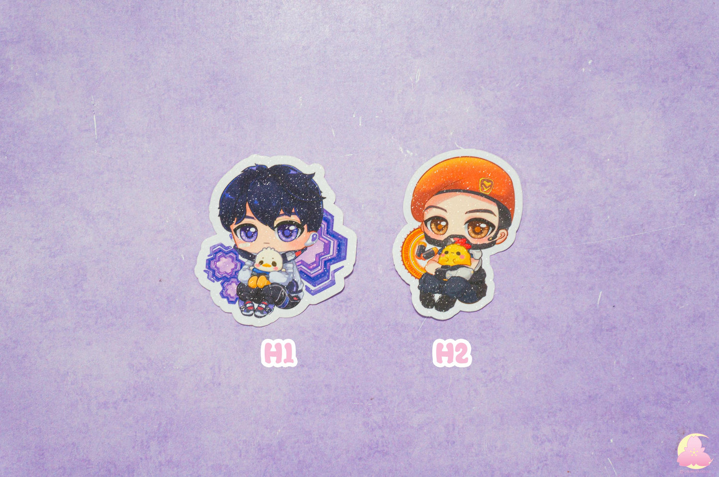 D-H Cute Sticker Pieces/ kawaii stickers/ Cute Pokeman / Bundle Sticker