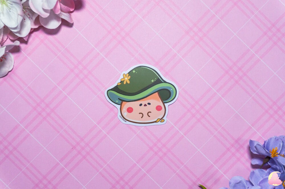 MapIe Story Vinyl Season 1 Waterproof, Matte Stickers, UV light resistance, waterproof stickers, Cute Stickers, Kawaii Mushroom Stickers
