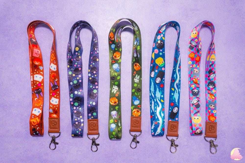Cute Kawaii Long Lanyard | Keyholder | 2 cm x 45 cm Neck Lanyard