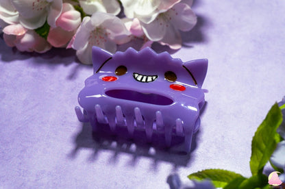 Cute Kawaii Pokmn hair clips, Hair claws, Acetate hair claw, cute hair clips, Snorlaz hair clip, Genga Hair Claw, Pekachew Acetate claw