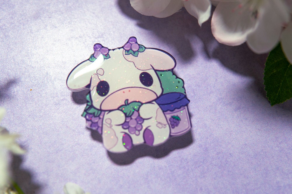 V.2 Cute Animal Phone Grips/ kawaii grip/ Acrylic grips/ glitter acrylic grips