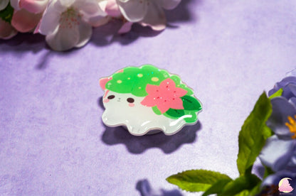 V.X Grass Type/ Cute Animal Phone Grips/Kawaii grip/ Acrylic grips/Glitter acrylic grips/ Poke Phone Grips/ Blossom/ Shaymeen