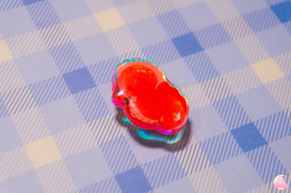 S5 Cute Sea Animal Shoe Charms/ kawaii/ Acrylic/ Shiny acrylic/ Reflective/ Ocean animal/ Octopus/ Axololt