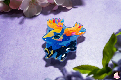 V.X Fairy Type/ Cute Animal Phone Grips/Kawaii grip/ Acrylic grips/Glitter acrylic grips/ Poke Phone Grips/ xernea