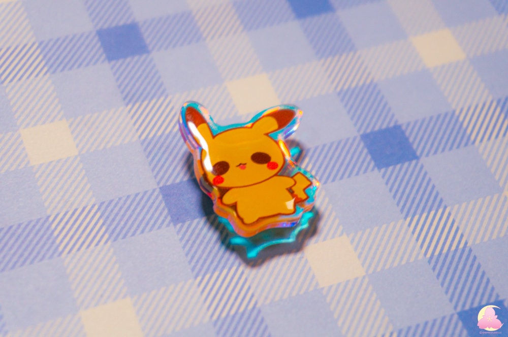 S1 Cute Animal Shoe Charms/ kawaii/ Acrylic/ Shiny acrylic/ Reflective