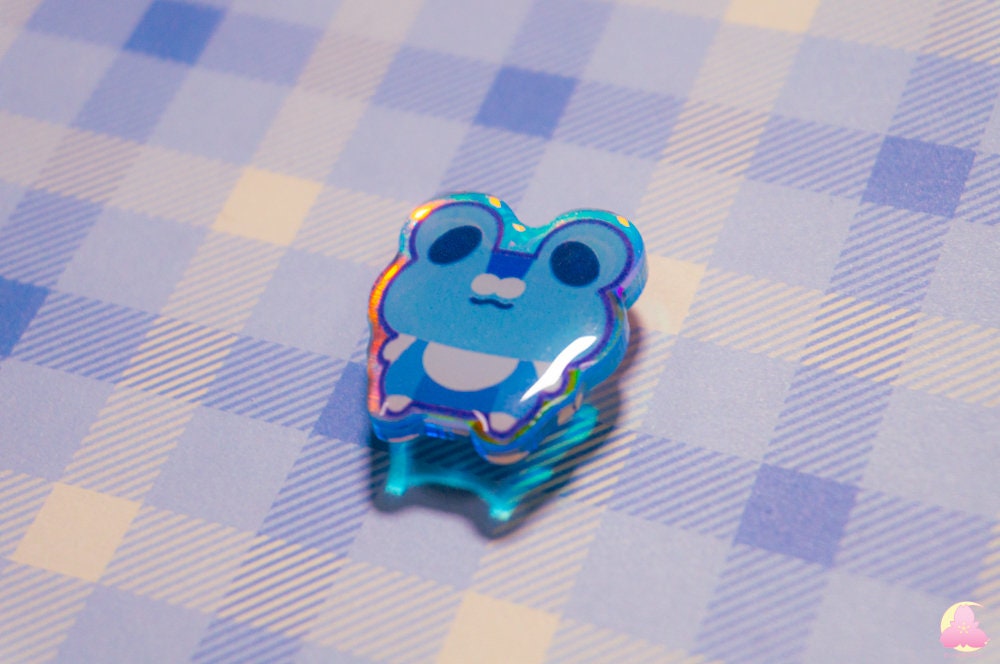 S3 Cute Animal Shoe Charms/ kawaii/ Acrylic/ Shiny acrylic/ Reflective