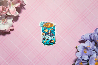 Soda Pop D.S Vinyl Waterproof, UV light resistance, Cute Soda Can Sticker, Cute Sticker, Drinks Sticker, Food Sticker, Aesthetic, Kawaii