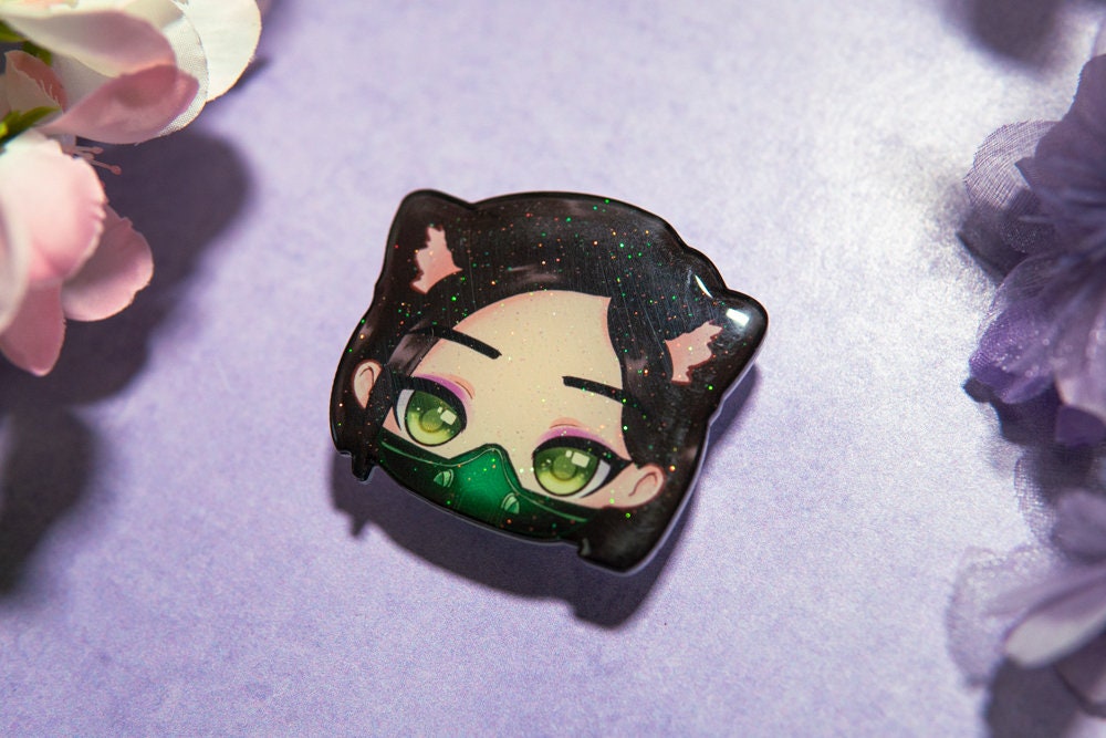 V.3 Cute Valorant Grips / kawaii grips / Acrylic grips/ glitter acrylic phone grip