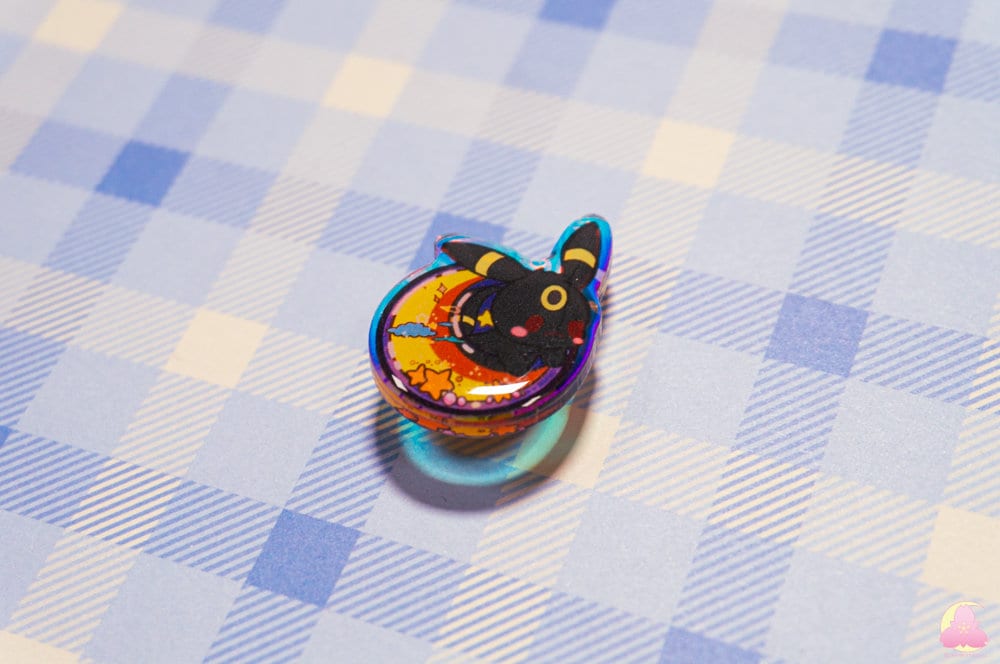 S10. Cute fantasy Animal Shoe Charms/ eeveelutions kawaii/ Acrylic/ Shiny acrylic/ Reflective