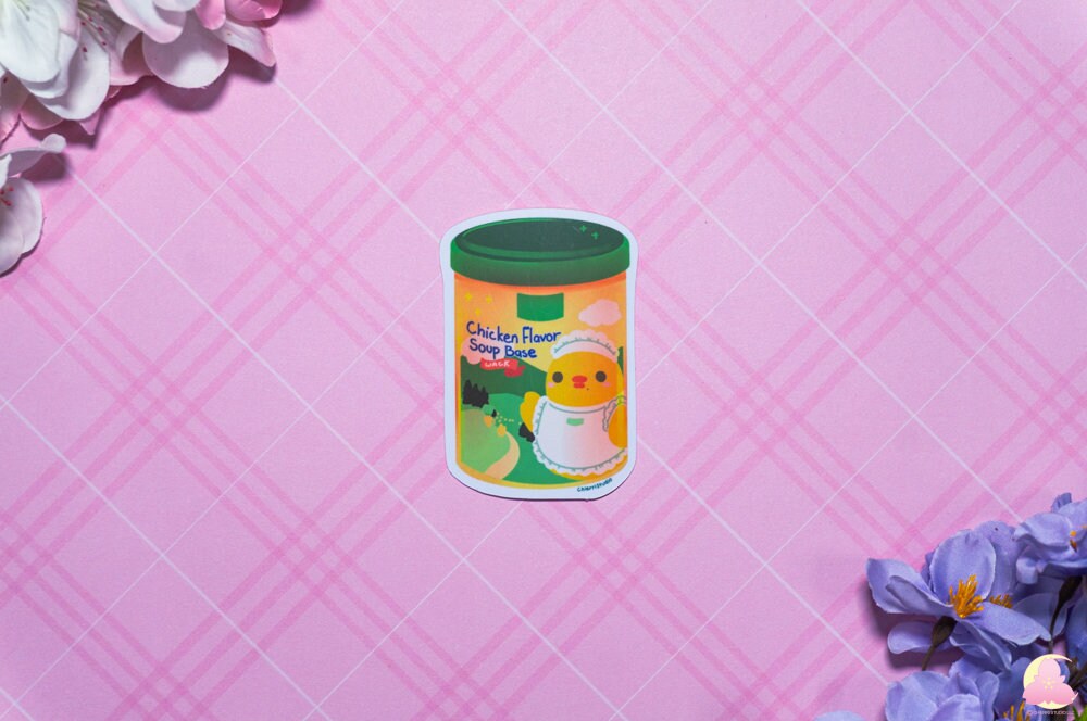 Sauces Series Sticker Waterproof, Matte Stickers, UV light resistance, waterproof stickers, Cute Stickers, Kawaii Asian Sauces Stickers