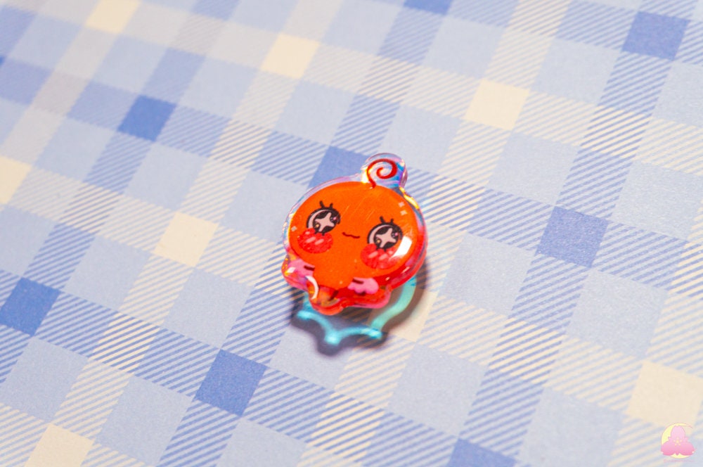 S14. Cute Animal Shoe Charms/ kawaii/ Acrylic/ Shiny acrylic/ Reflective