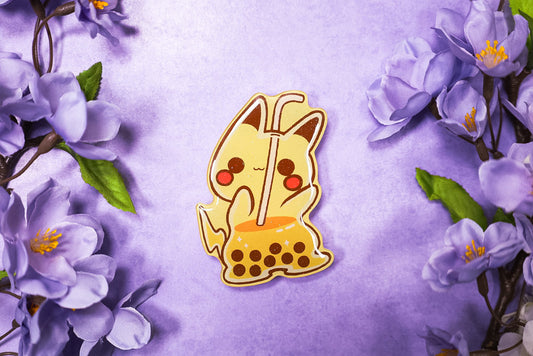 Cute Pokemon Phone Grips/ kawaii grip/ Acrylic grips/ glitter acrylic grips/ Animal kawaii/ sturdy grips/ Cute Grips/ Boba Pikachu