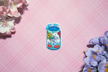 Soda Pop D.S Vinyl Waterproof, UV light resistance, Cute Soda Can Sticker, Cute Sticker, Drinks Sticker, Food Sticker, Aesthetic, Kawaii