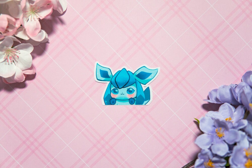 Eeveelution Pokemon Peeker Vinyl Waterproof, UV light resistance