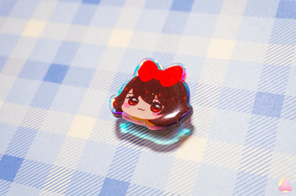 S13. Cute Animal Shoe Charms/ kawaii/ Acrylic/ Shiny acrylic/ Reflective