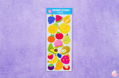 Cute Sticker Sheets/ Food and snacks Sticker / Kawaii Delicious Stickers/ Food Sticker Sheets / Aesthetic/ Kawaii / Stationary Collection