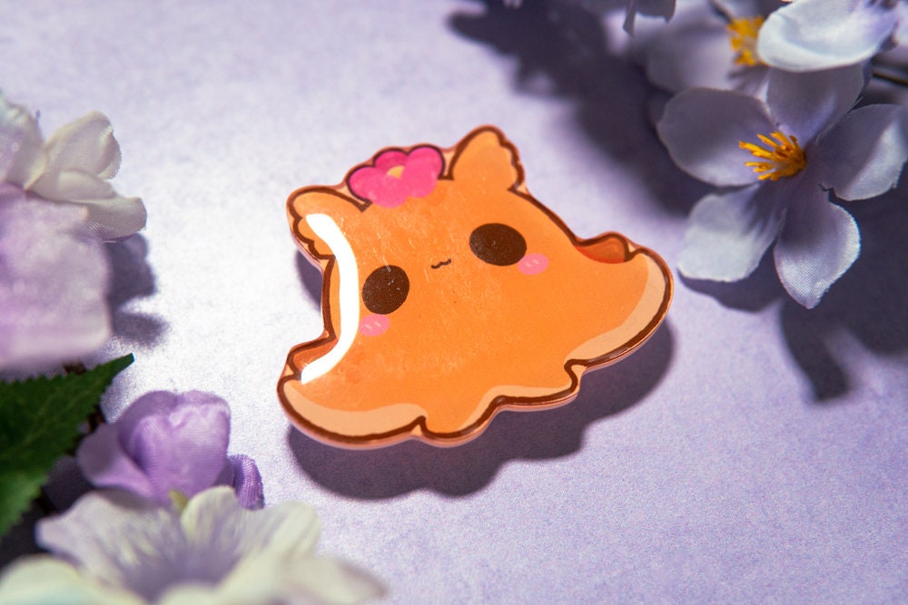 V.13 Cute Phone Grips/ kawaii grip/ Acrylic Octopus grips/ Squid acrylic grips/ Kawaii cute Phone Grips/ Pink phone grips