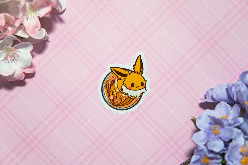 Eeveelution Pokemon Vinyl Waterproof