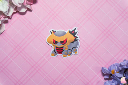 Legendary Pokemon Vinyl Waterproof, Matte Stickers, UV light resistance, waterproof stickers, Gengaa