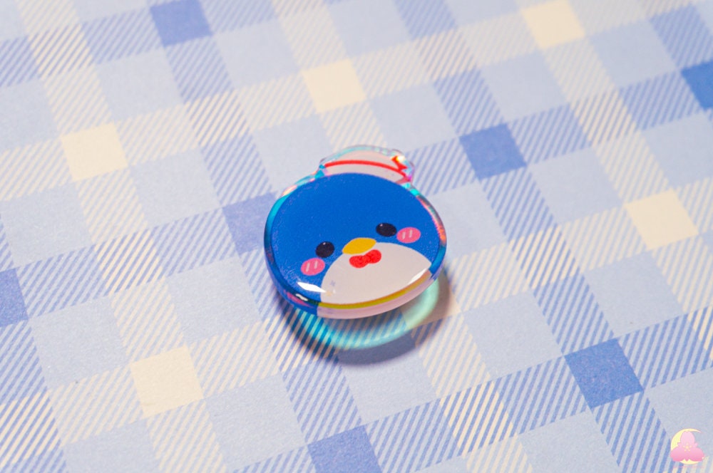 S12. Cute Animal Shoe Charms/ kawaii/ Acrylic/ Shiny acrylic/ Reflective