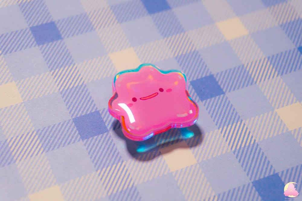 S4. Cute Animal Shoe Charms/ kawaii/ Acrylic/ Shiny acrylic/ Reflective