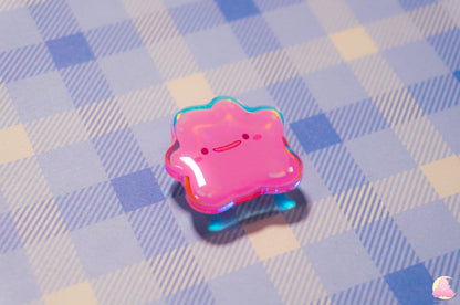 S4. Cute Animal Shoe Charms/ kawaii/ Acrylic/ Shiny acrylic/ Reflective