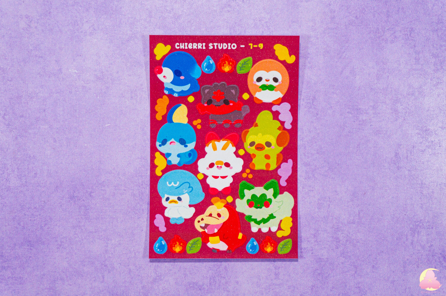 Cute Pokeman Sticker Sheets/ Adorable Sticker / Cute Stickers/ Sticker Sheets / Kawaii / Stationary Premium Collection/ Sticker Collector