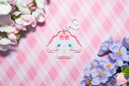 Cute Animal Keychains, Cute keychains, Black rabbit, White rabbbit, Pink Rabbit, kawaii keychains