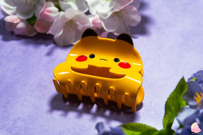 Cute Kawaii Pokmn hair clips, Hair claws, Acetate hair claw, cute hair clips, Snorlaz hair clip, Genga Hair Claw, Pekachew Acetate claw