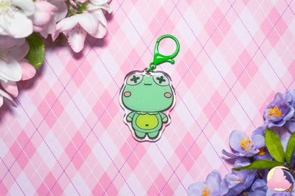 Cute Animal Keychains, Cute keychains, Cow, Frog, Chicken, kawaii keychains