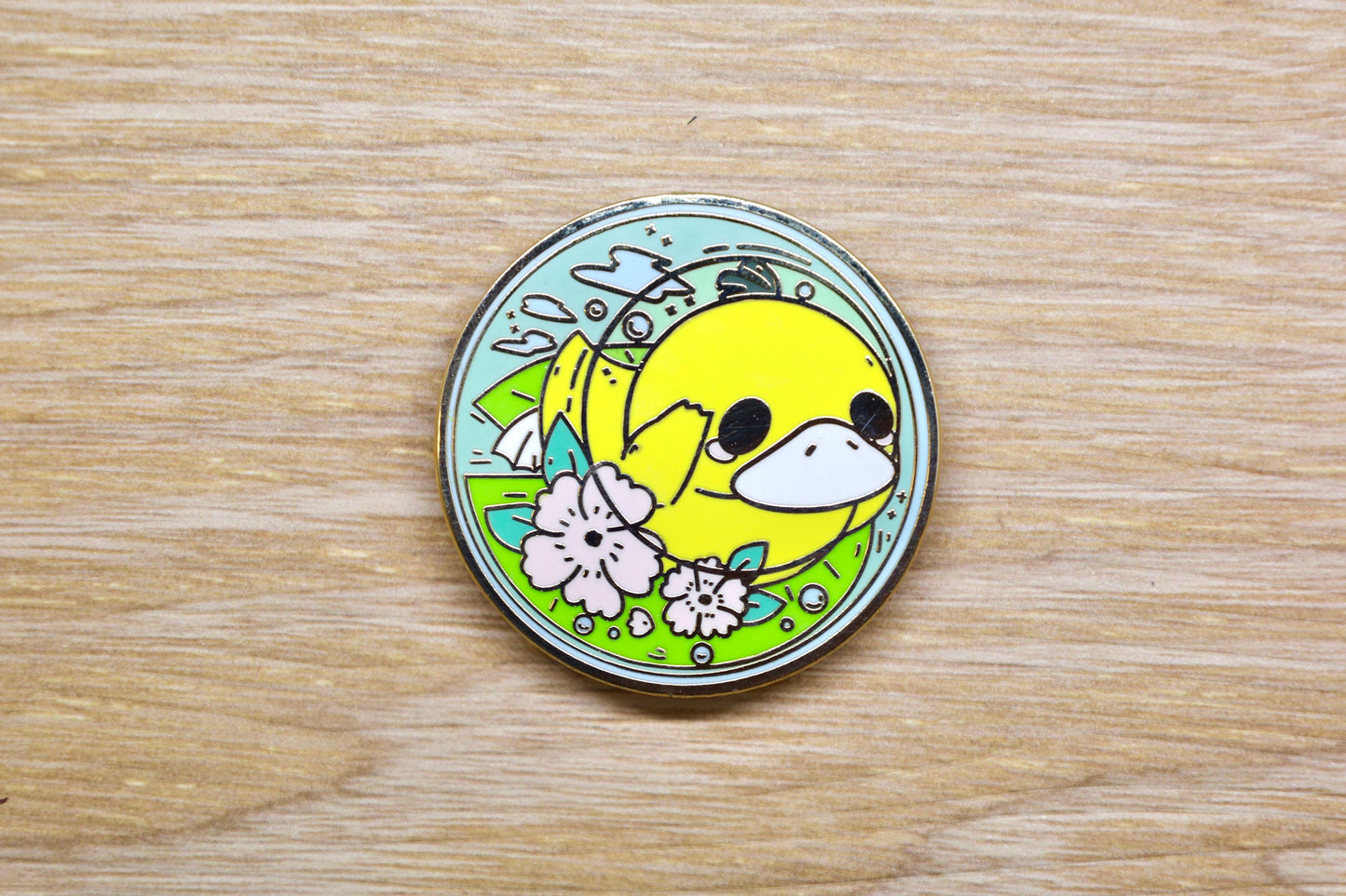 Psyduck Pokemon/ Mimikyu enamel pin / zorua enamel pin / pokemon pin