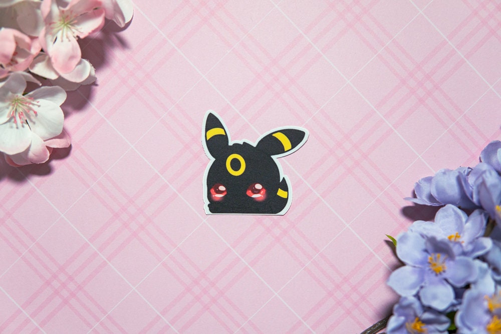 Eeveelution Pokemon Peeker Vinyl Waterproof, UV light resistance