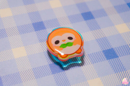 S2 Cute Animal Shoe Charms/ kawaii/ Acrylic/ Shiny acrylic/ Reflective