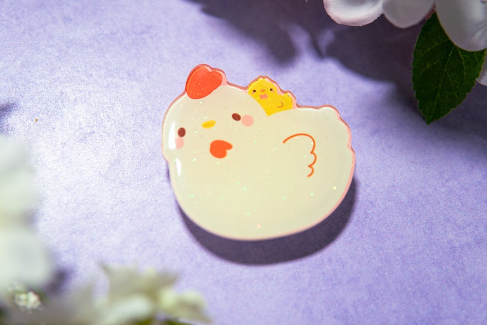 V.2 Cute Animal Phone Grips/ kawaii grip/ Acrylic grips/ glitter acrylic grips