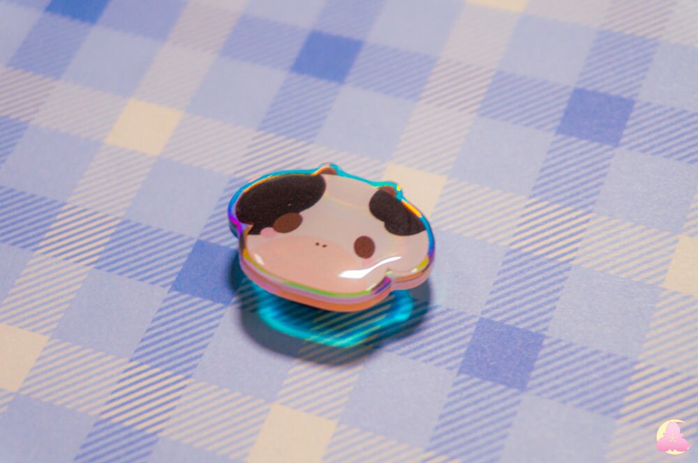 S6. Cute Animal Shoe Charms/ kawaii/ Acrylic/ Shiny acrylic/ Reflective