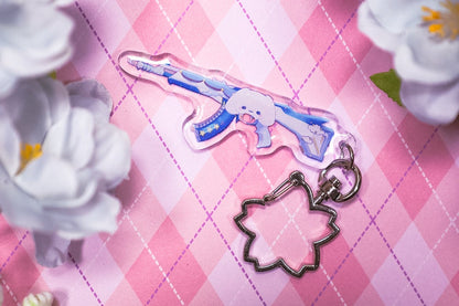 Valo Gun Buddies, Cute Keychain, Rank Keychains, Fist bump buddies, Wingman, Kawaii Glitter keychains