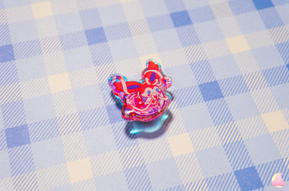 S10. Cute fantasy Animal Shoe Charms/ eeveelutions kawaii/ Acrylic/ Shiny acrylic/ Reflective