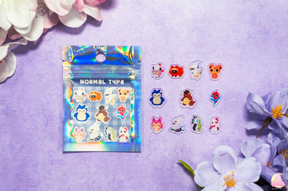Pokm little charms bag/ Type Pokm/ very cute tiny charms, Cute/ Kawaii/ Cute Charm/ Collectible/ Made For Shaker Keychain