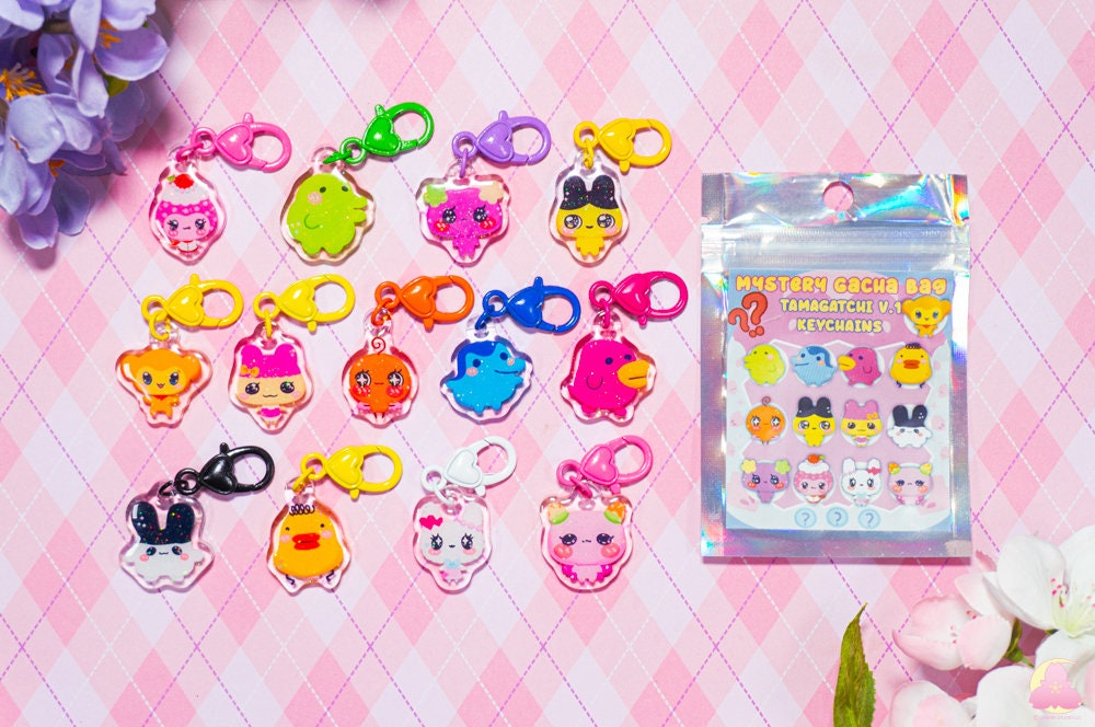 Version 1 of Mystery bag, very mysterious cute Keychain, Cute/ Kawaii/ Cute Charm/ Collectible