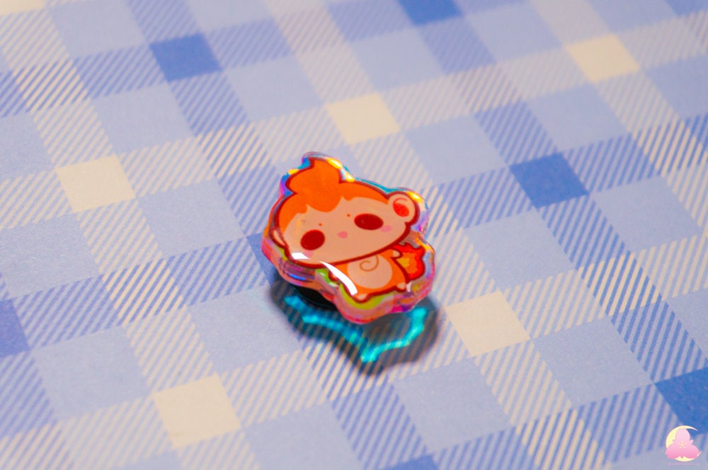 S3 Cute Animal Shoe Charms/ kawaii/ Acrylic/ Shiny acrylic/ Reflective