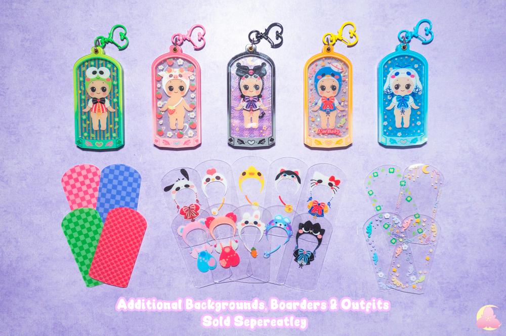 DIY Baby Cute Angel Keychains | Kawaii Charms | Kawaii Keychains | Cute Keychains | Baby Demure| Ribbon Cute