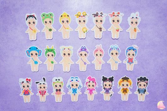 A-C Cute Sticker Pieces/ kawaii stickers/ Cute Pokeman / Bundle Sticker