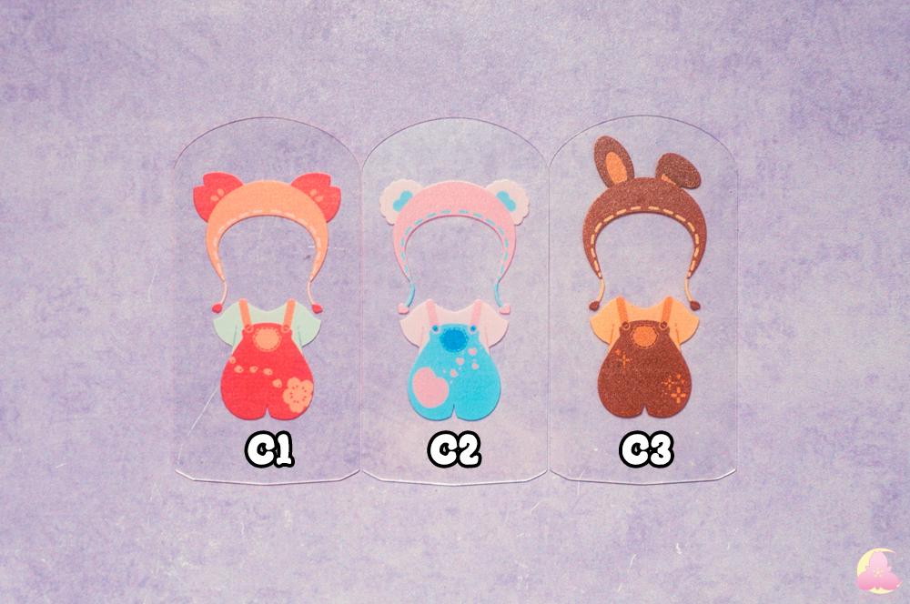 LAYER 3 (Clothing) - DIY Baby Cute Angel Keychains Accessories |Kawaii Charms | Kawaii Keychains | Cute Keychains | Baby Demure| Ribbon Cute