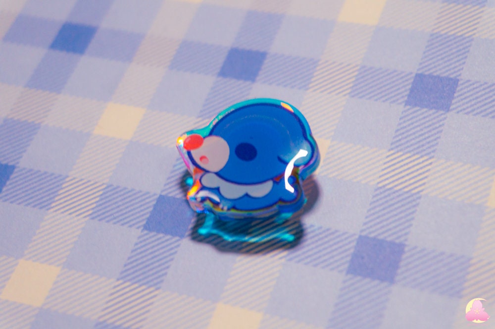 S3 Cute Animal Shoe Charms/ kawaii/ Acrylic/ Shiny acrylic/ Reflective